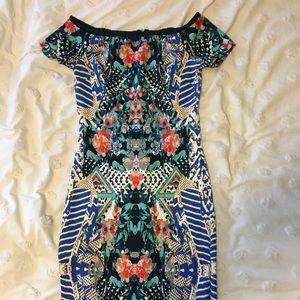 Multi Print Dress